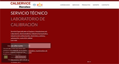 Desktop Screenshot of calservice-heratec.es